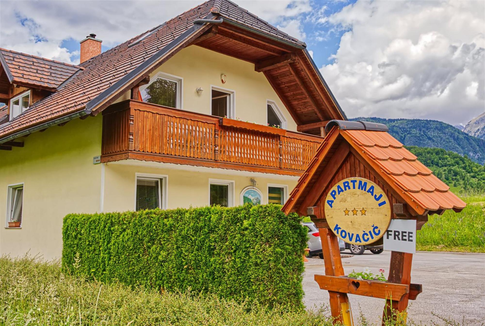 Apartments Kovacic Бохінь Екстер'єр фото